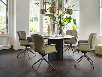 Esszimmerstühle Blake mit Drehfunktion 