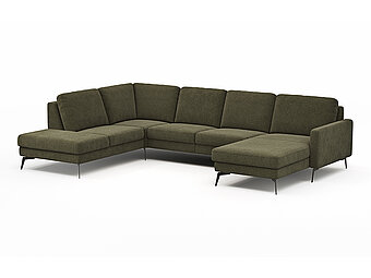 Das Sofa Enna von Contur Einrichten ist ein äußerst vielseitiges Sofa-System, das sich an Ihre individuellen Bedürfnisse anpassen lässt. Es ist in verschiedenen Größen erhältlich und bietet sowohl Einzelsofa- als auch U-Form-Optionen, um Ihren Raum optimal zu nutzen. 